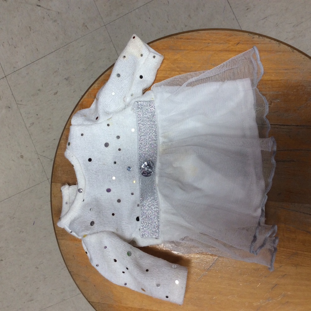 Dollie & me white dress